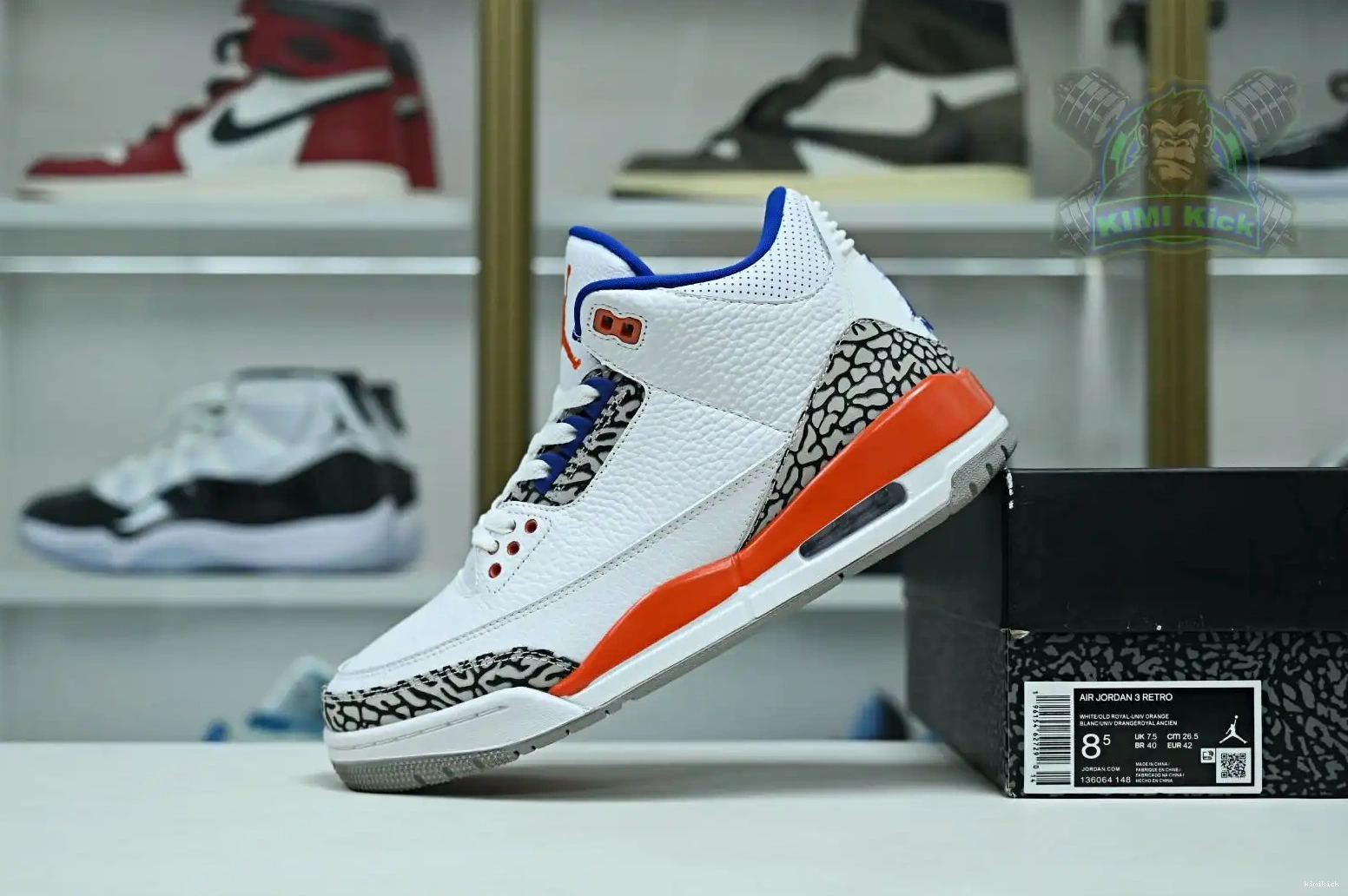 RETRO AIR JORDAN Kimikick 3 'KNICKS' 0423